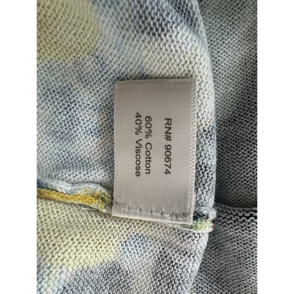 Boston Proper Cardigan Sweater Top Women's XXS Lemons Summer Crop‎ Stretch - Picture 4 of 7